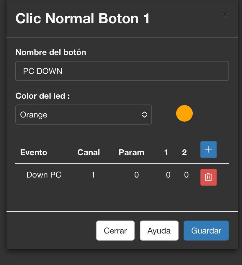 Clic Normal Botón