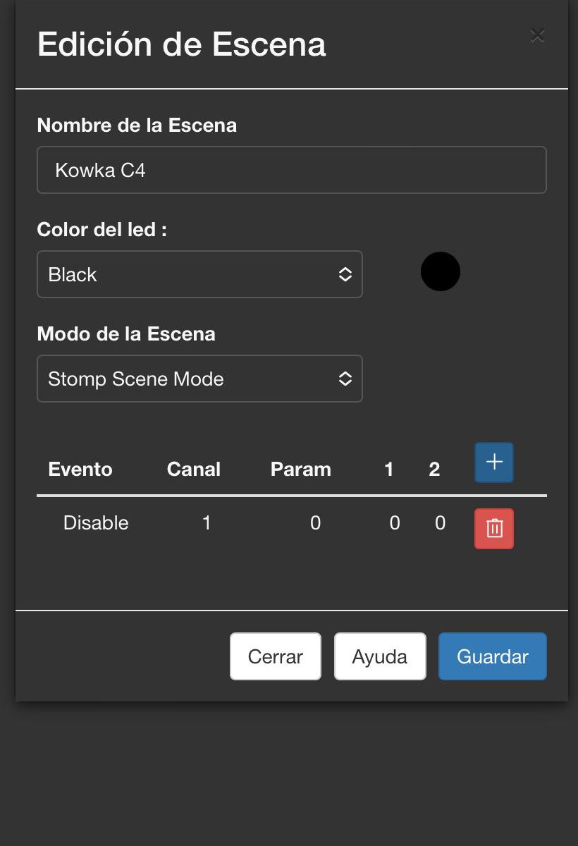 Edición de escena