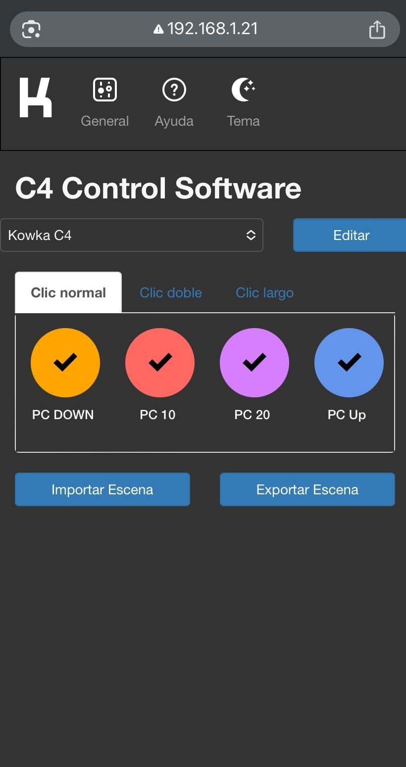 Captura Software Control C4